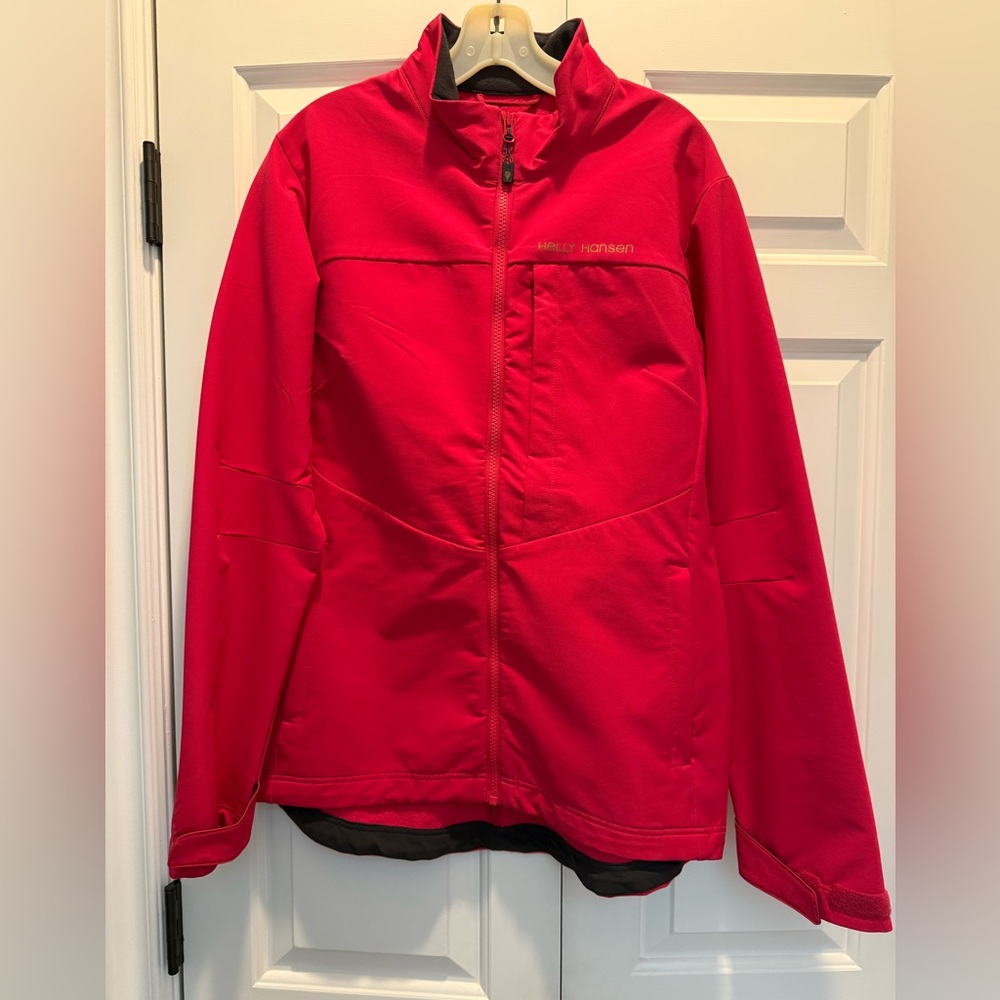 Helly Hansen Vibrant Red Crew Jacket - image 1